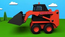 Trucks for kids. Skid loader. Construction game. Cartoons about cars for children