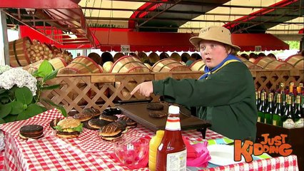 Scary Bacon Burger Prank - Just Kidding Prank