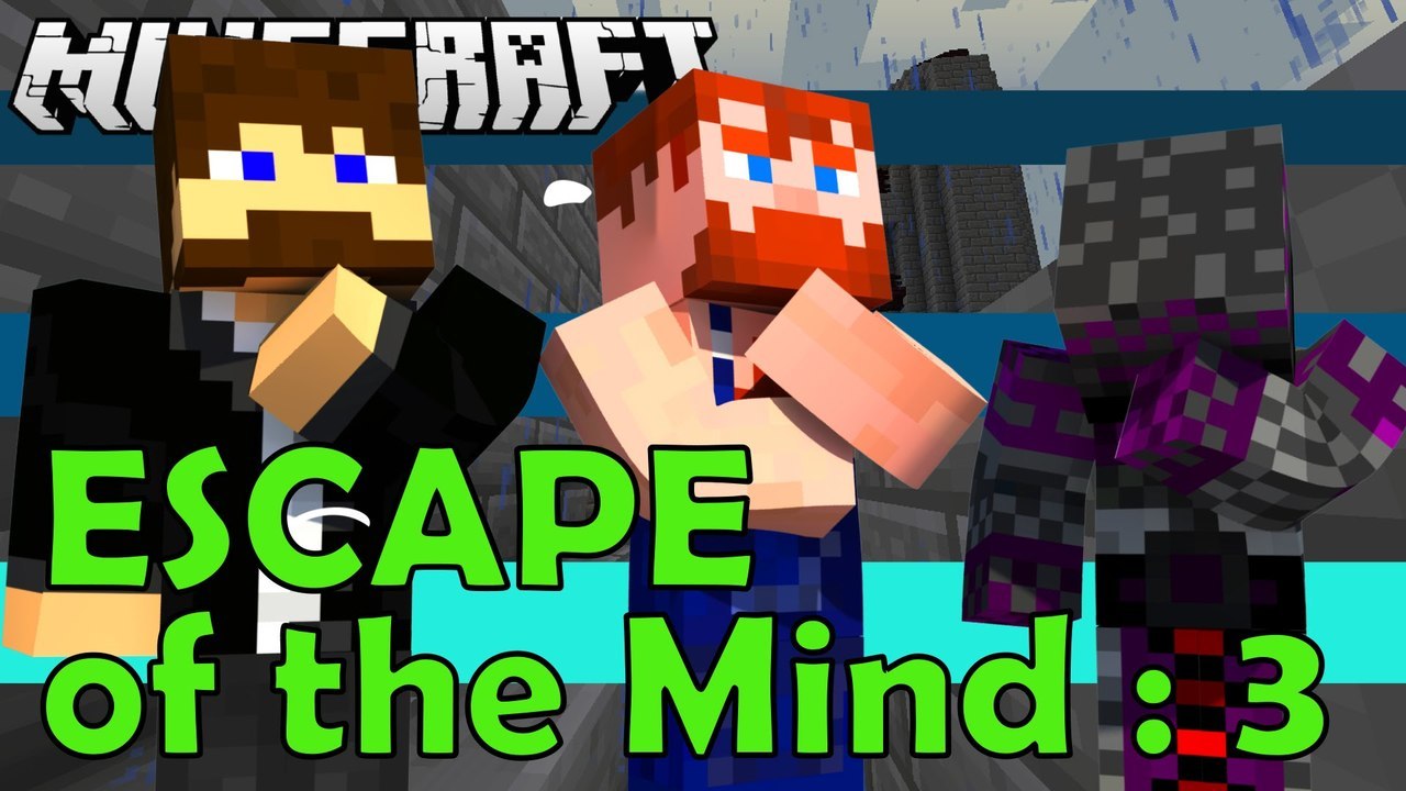 Minecarft Map ESCAPE OF THE MIND gameplay by NikNikamTV Ep 3