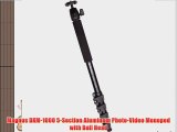 Magnus DXM-1000 5-Section Aluminum Photo-Video Monopod with Ball Head