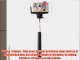 Monopod extendable SELFIE STICK with BLUETOOTH wireless remote control SHUTTER RELEASE. Adjustable