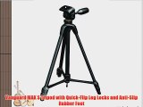 Vanguard MAK S Tripod with Quick-Flip Leg Locks and Anti-Slip Rubber Feet