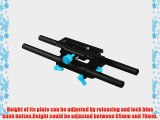 FOTGA DP3000 DSLR QR 15mm Rail Rod M4 Quick Release Support System for Matte Box follow focus