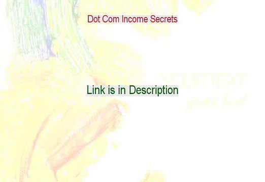 Dot Com Income Secrets Free Review [Dot Com Income Secrets 2015]