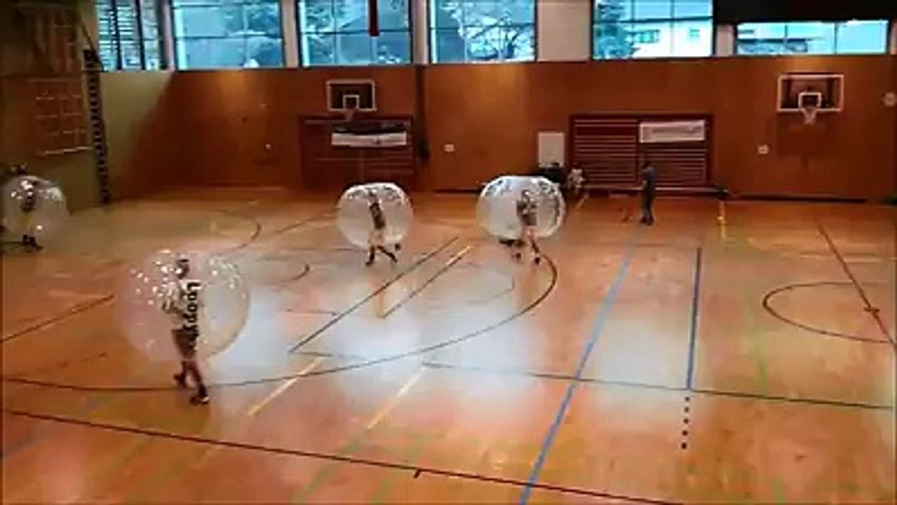 bubble football