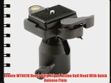 ePhoto WT001H Heavy Duty Tripod Action Ball Head With Quick Release Plate