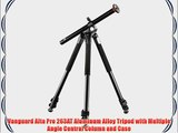 Vanguard Alta Pro 263AT Aluminum Alloy Tripod with Multiple Angle Central Column and Case