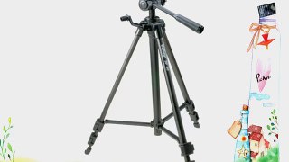 Velbon DF-60 Deluxe Lightweight Photo/Video Tripod with 3-Way Panhead and Quick Release Shoe
