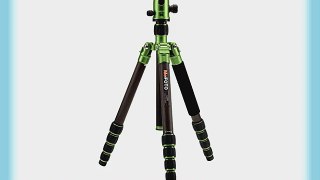 MeFOTO C2350Q2G Carbon Leg Tube with Twist Lock 5 Sections and 12kg Max Load (Green)