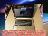 Toshiba Satellite E45TB4204 Refurbished Laptop Notebook Windows 8 Intel i54210U Up to 270GHz with Intelreg Turbo Boost T