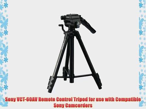 Sony VCT-60AV Remote Control Tripod for use with Compatible Sony Camcorders
