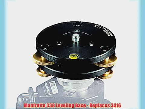 Manfrotto 338 Leveling Base - Replaces 3416