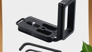 Kirk Quick Release L-Bracket for Canon's 70D with PZ-157 Camera Plate