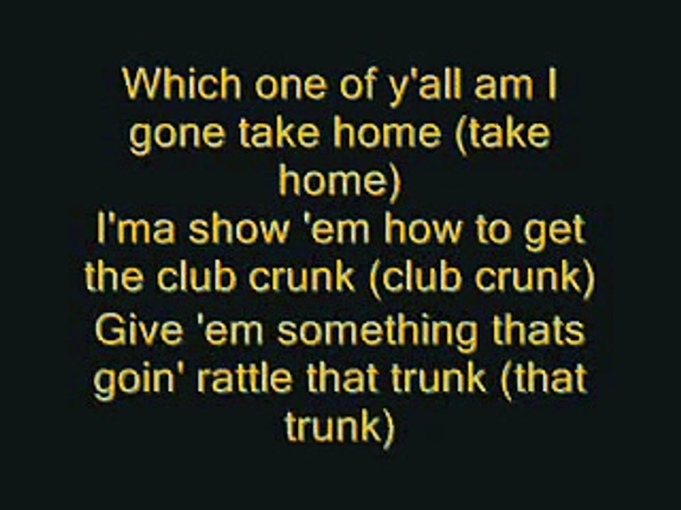 Turn it up - Chamillionaire - lyrics