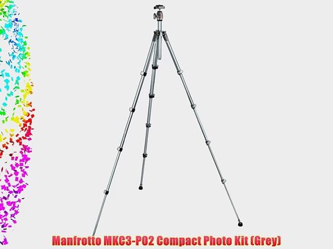 Manfrotto MKC3-P02 Compact Photo Kit (Grey)