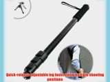 Lightweight 67 inch Adjustable Monopod with Carrying Case and Mini Tripod for Canon Sony Panasonic