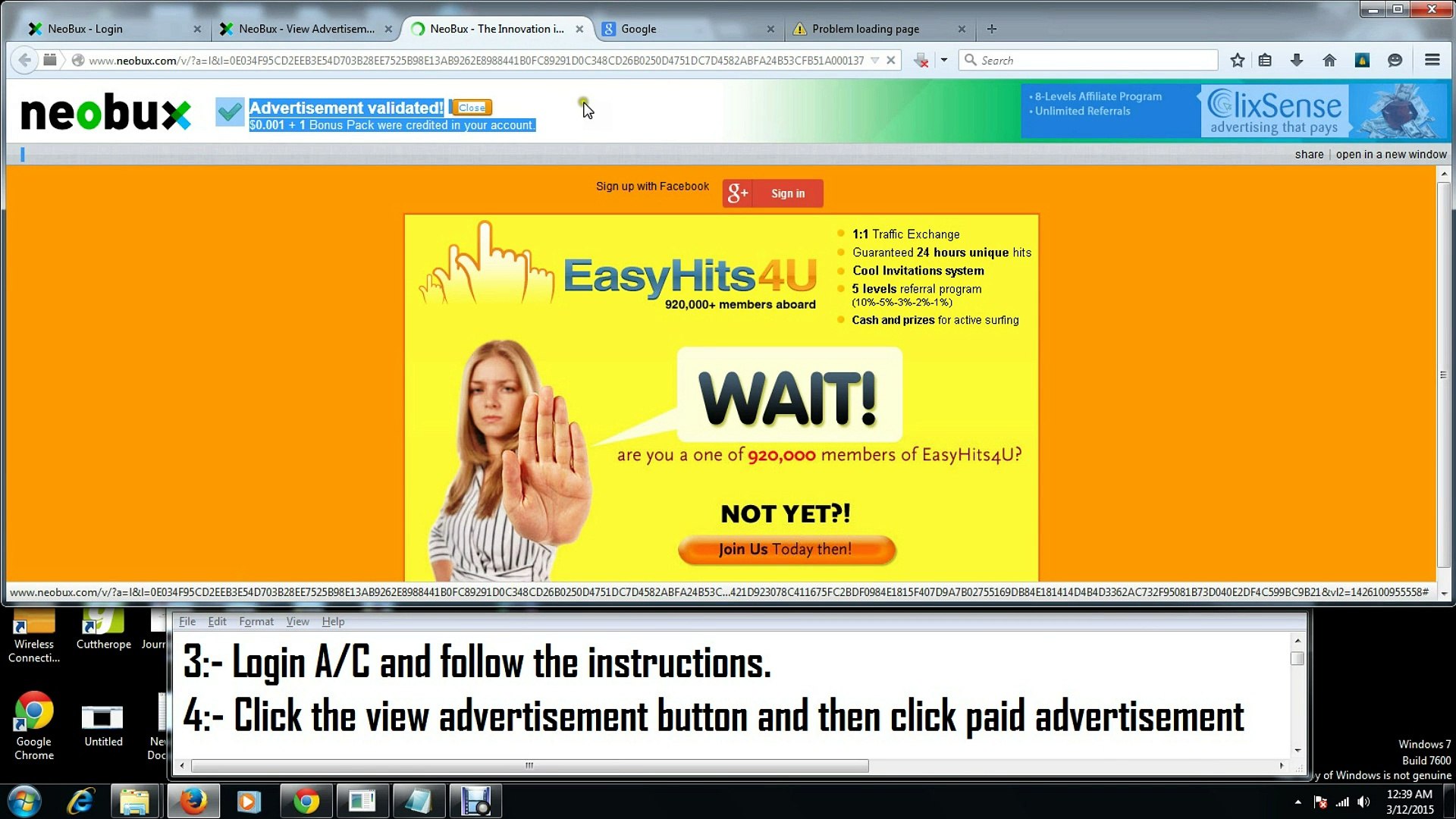 ⁣How to earn money through online without investment 100% free.