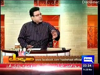 Hasb-e-Haal - 20th March 2015