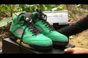 Authentic Air Jordan 5 Oregon Ducks AJ5 Review kicksgrid1.ru