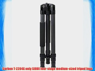 Carbon T-2204X only SIRUI four-stage medium-sized tripod legs