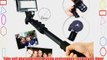 First2savvv ZP-188A01 black Self-portrait extendable telescopic handheld Pole Arm monopod Camcorder/Camera/mobile