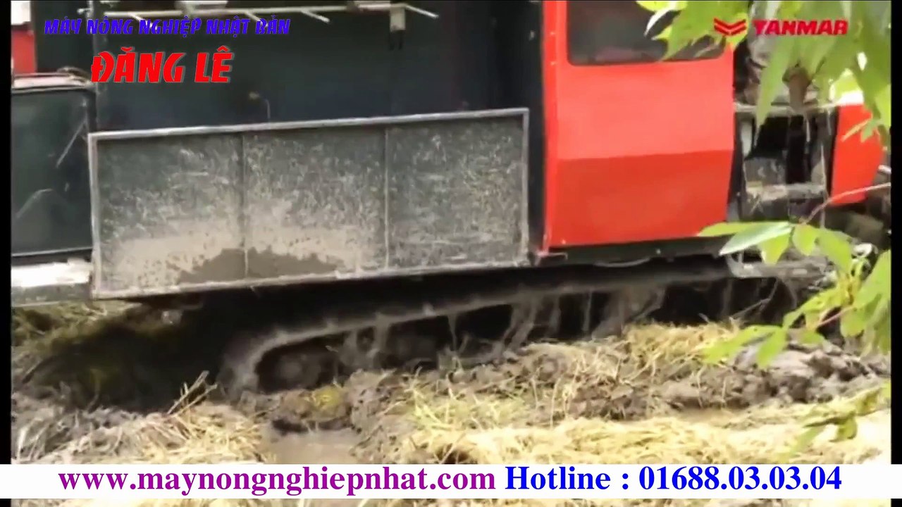 [Đăng Lê] Giới thiệu máy gặt đập lúa liên hợp Yanmar AW70V AW82V giá máy gặt máy cày kéo xới đất -máy cấy lúa mạ khay tự động giá tốt nhất máy gặt sình lầy lúa ngả trũng