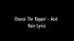 Chance The Rapper - Acid Rain - Lyrics