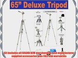 Professional Grade72 Titanium Anodized Camcorder Tripod with Carrying Case   Digital Camcorder