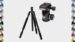 SIRUI N-1004 4 Section Aluminum Tripod Supports 26 lbs. Max Height 61 - with SIRUI K-10X 33mm
