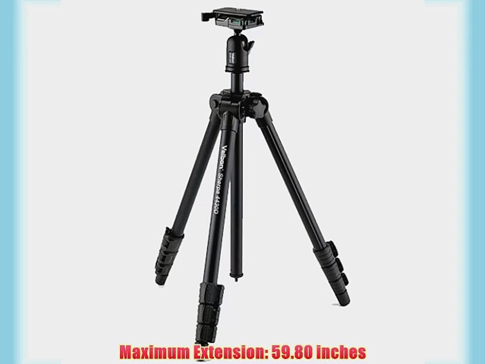 Velbon Sherpa 4430D 60 inch Aluminum Tripod