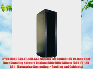 DYNAMODE CAB-FE-18U-66 LMS DATA EcoNetCab 18U 19-inch Rack Floor Standing Network Cabinet 600x600x980mm