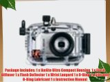 Ikelite Underwater Camera Housing for Canon Powershot Elph 300 HS IXUS 220 HS Digital Cameras