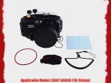 Neewer 40m 130ft Underwater PC Housing Camera Waterproof Case for Sony A6000 with 16-50mm Lens