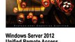 Download Windows Server 2012 Unified Remote Access ebook {PDF} {EPUB}