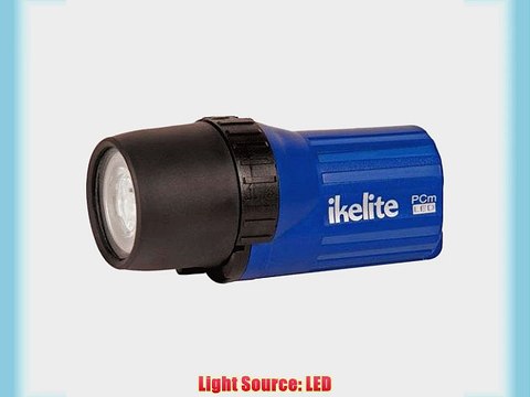 Ikelite PCm Series 1765 Mighty Mini LED Dive Lite with Batteries 205 Lumens Over 5 Hours Run