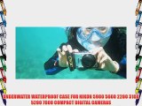 UNDERWATER WATERPROOF CASE FOR NIKON 5900 5600 2200 3100 5200 7600 COMPACT DIGITAL CAMERAS