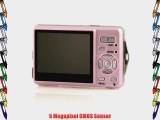 Vivitar ViviCam 5399 Underwater Pink Camera 5.0 Mega Pixels 2.4 TFT LCD Screen