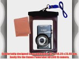 Lightweight Underwater Camera Bag suitable for the Canon Powershot SD1200 IS Waterproof Protection