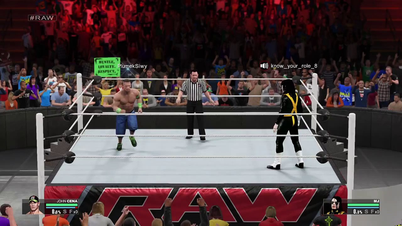 WWE 2K15 Michael Jackson vs John cena online
