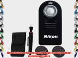 Nikon Genuine ML-L3 Wireless Remote Control For Nikon DSLR Digital Cameras With 2 Replacement