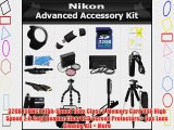 32GB Accessory Bundle Kit For Nikon Df D5500 D5300 D3300 D5200 D3200 D3100 D5100 Includes 32GB