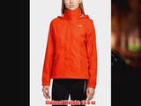 The North Face Womens Resolve Rain Jacket Large Fire Brick Red