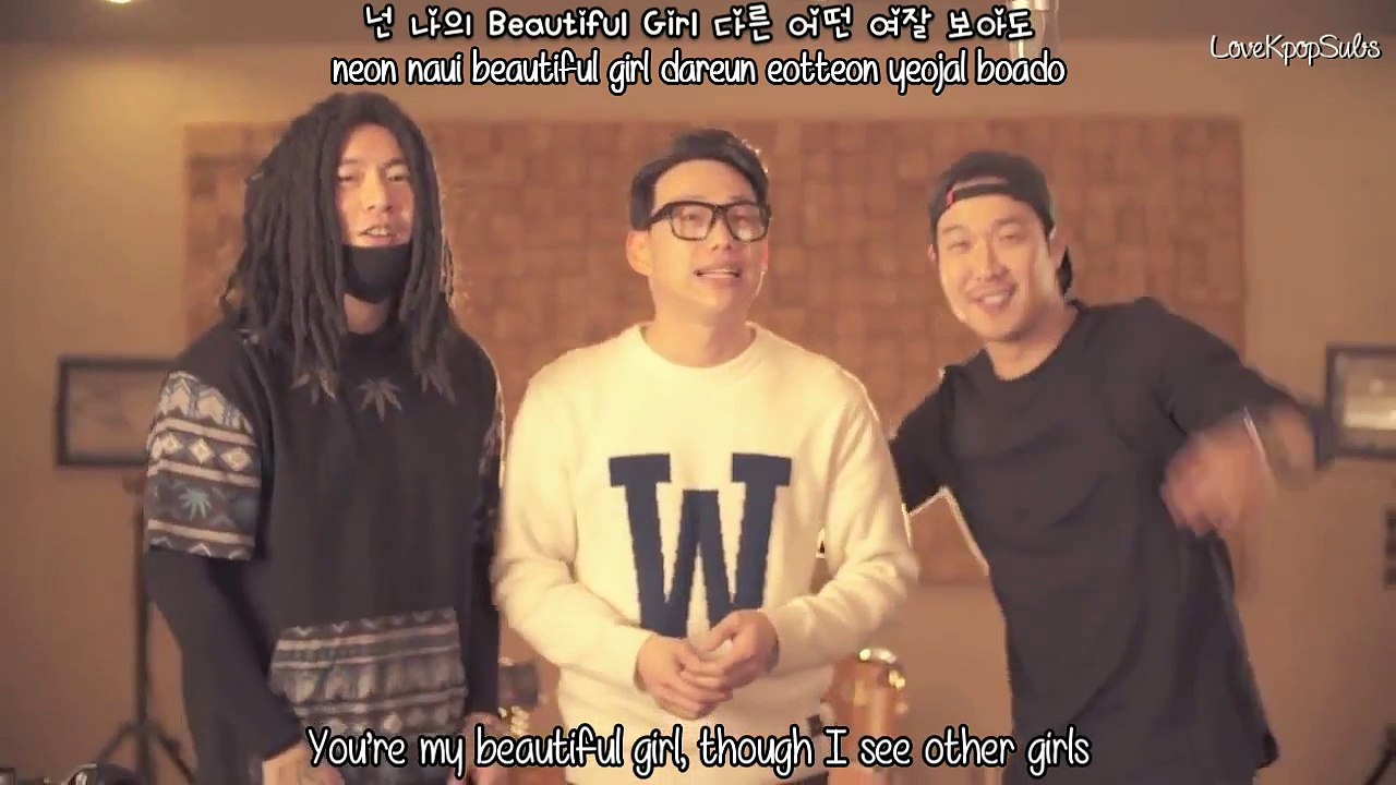 Haha & Skull ft. Kwon Jung Yeol - Beautiful Girl MV [English subs + Romanization + Hangul] HD