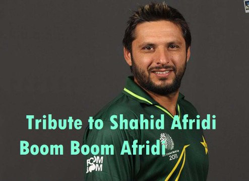 Ultimate Tribute to Shahid Afridi Official....Boom Boom Afridi