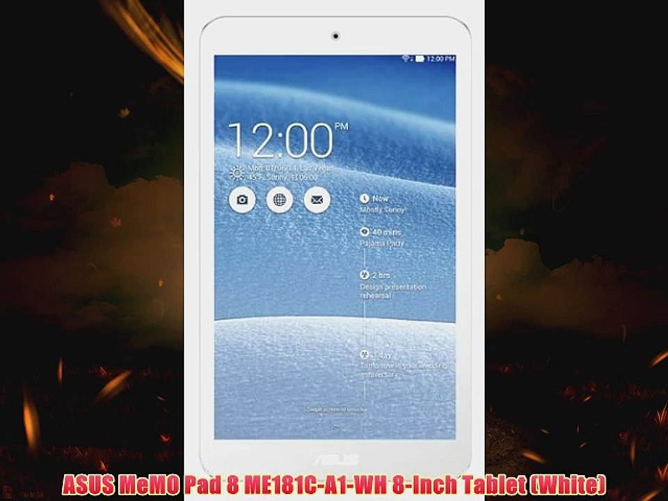 Asus Memo Pad 8 Me181ca1wh 8inch Tablet White Video Dailymotion