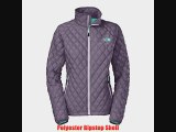 The North Face Womens Thermoball Full Zip Jacket Greystone Blue Medium