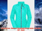 The North Face Womens Thermoball Full Zip Jacket Mint BlueN2P Small