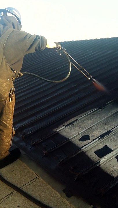 Metal Roof Coating - Liquid Rubber - Roof Repair
