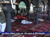 Yémen: triple attentat suicide revendiqué par l'EI, au moins 142 morts