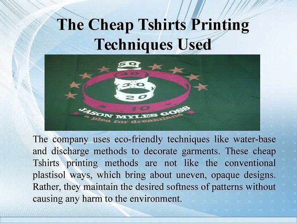 Cheap tshirts printing at affordable rate